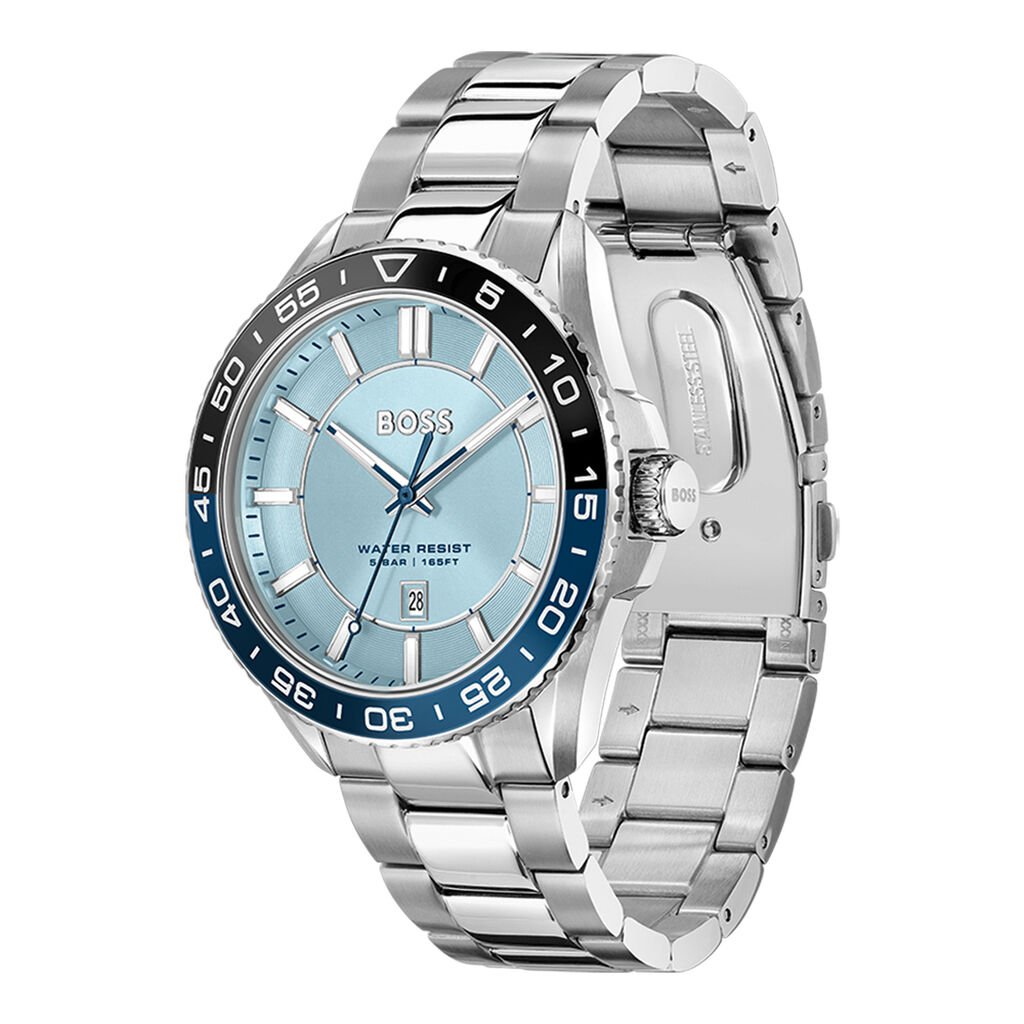 Montre Boss Runner Bleu - Montres étanches Homme | Marc Orian