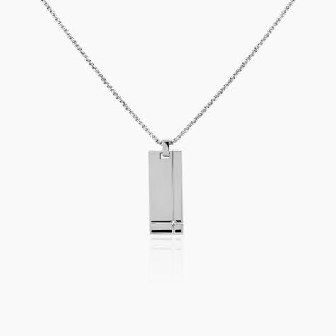 Collier Fierro Acier Blanc - Colliers Homme | Marc Orian