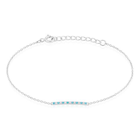 Bracelet Elga Argent Blanc Oxyde De Zirconium - Bracelets fantaisie Femme | Marc Orian