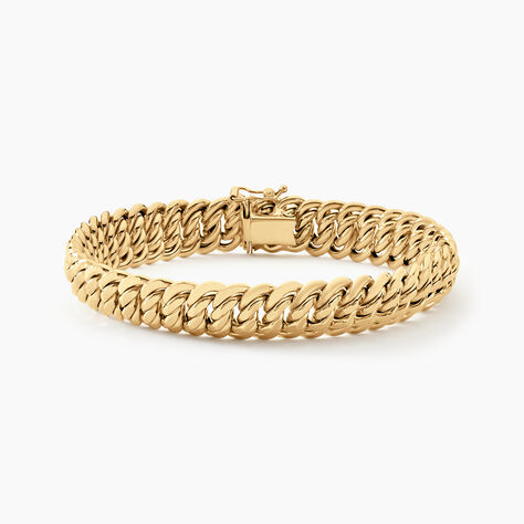 Bracelet Handaae Or Jaune - Bracelets mailles Femme | Marc Orian