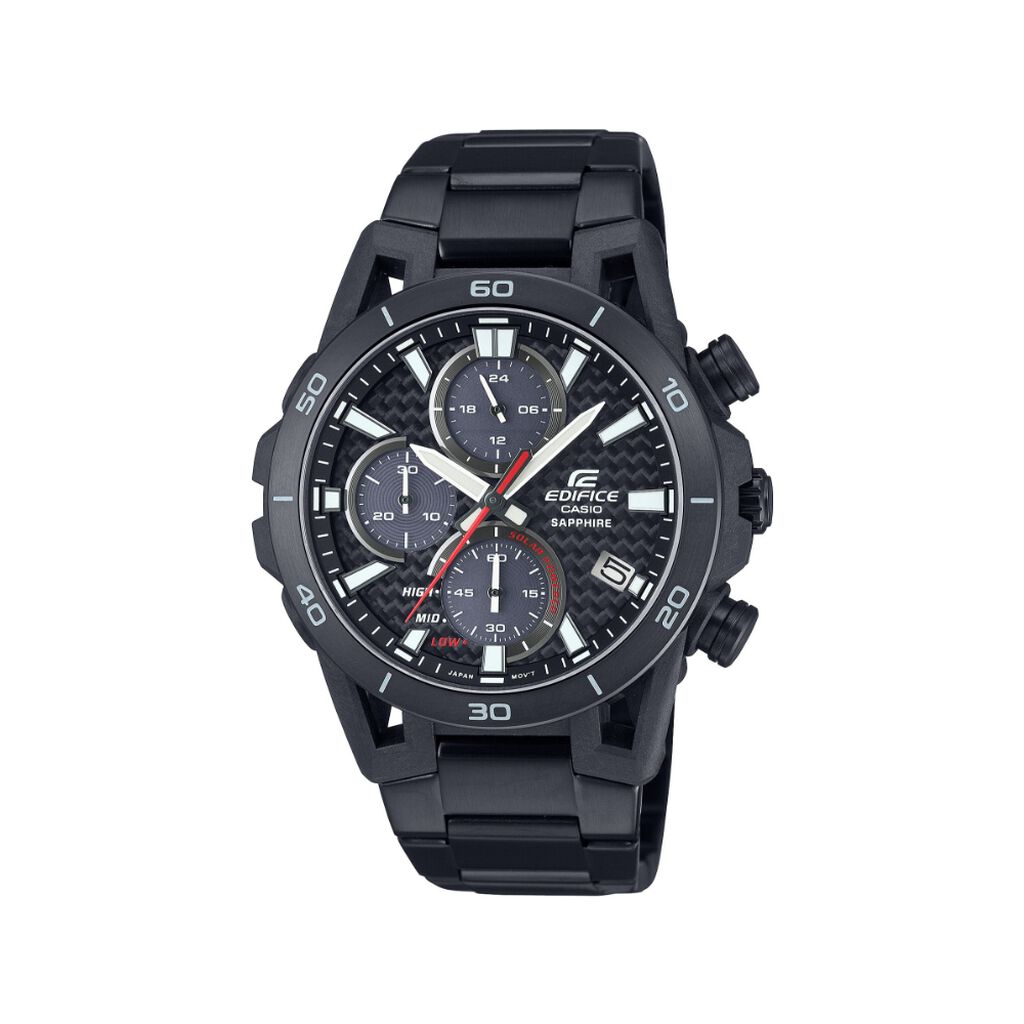 Montre Casio Edifice Noir - Montres étanches Homme | Marc Orian