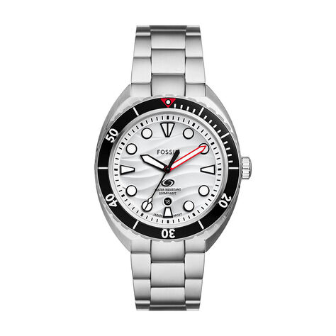 Montre Fossil Breaker Blanc - Montres étanches Homme | Marc Orian