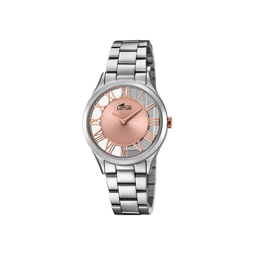 montre lotus femme argent