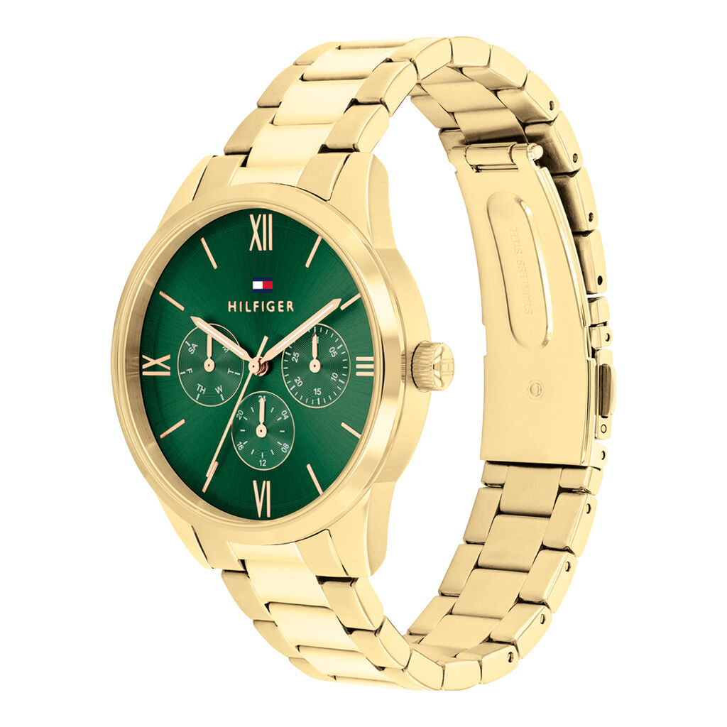 Montre Tommy Hilfiger Camille Vert - Montres étanches Femme | Marc Orian