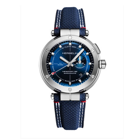 Montre Herbelin Newport Mareographe Bleu - Montres étanches Homme | Marc Orian