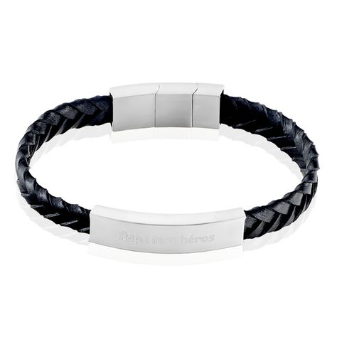 Bracelet Acier Blanc Oxanne - Bracelets cuir Homme | Marc Orian