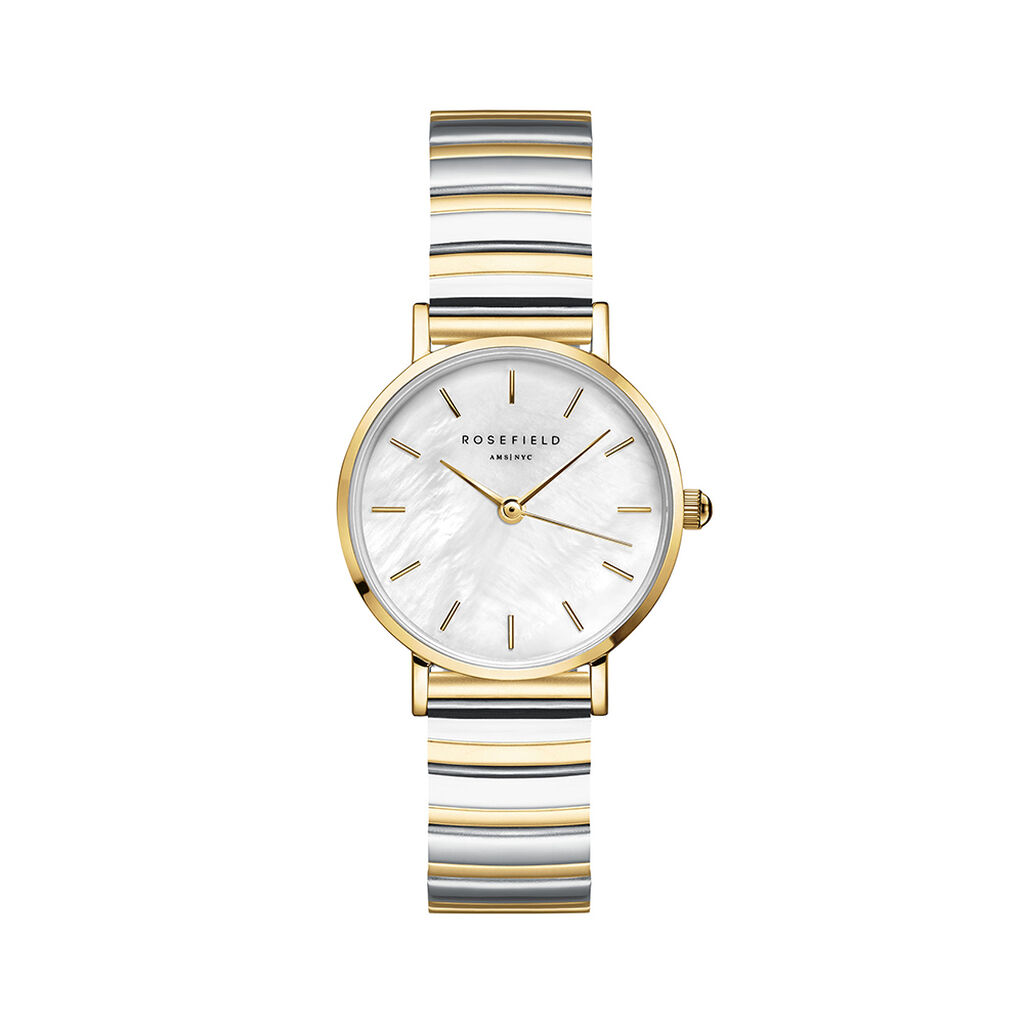 Montre Rosefield Small Edit Nacre Blanche - Montres étanches Femme | Marc Orian