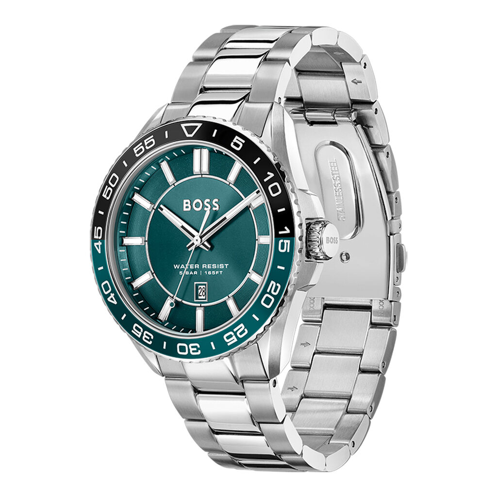 Montre Boss Runner Vert - Montres étanches Homme | Marc Orian