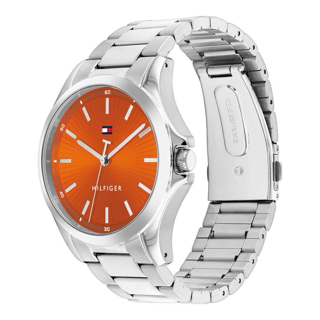 Montre Tommy Hilfiger Bruce Orange - Montres étanches Homme | Marc Orian