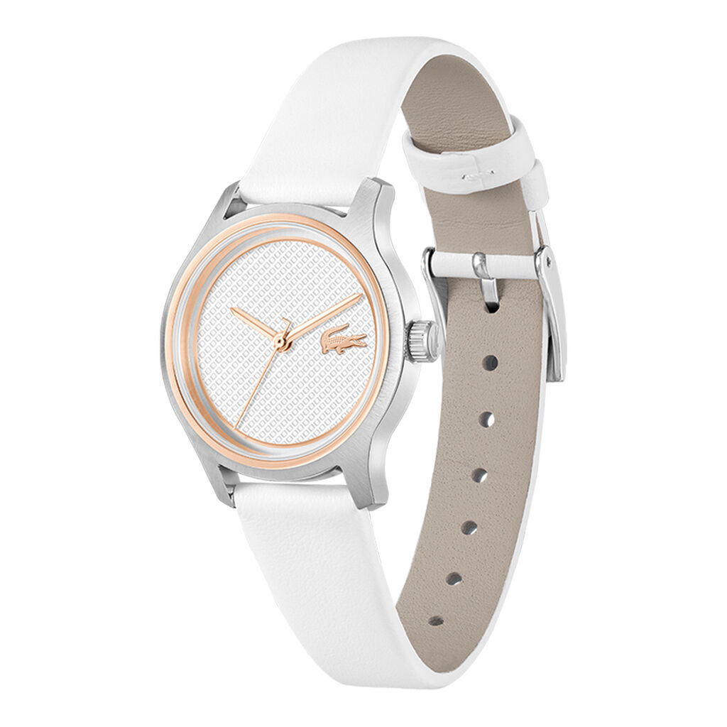 Montre Lacoste Elyse Blanc - Montres étanches Femme | Marc Orian