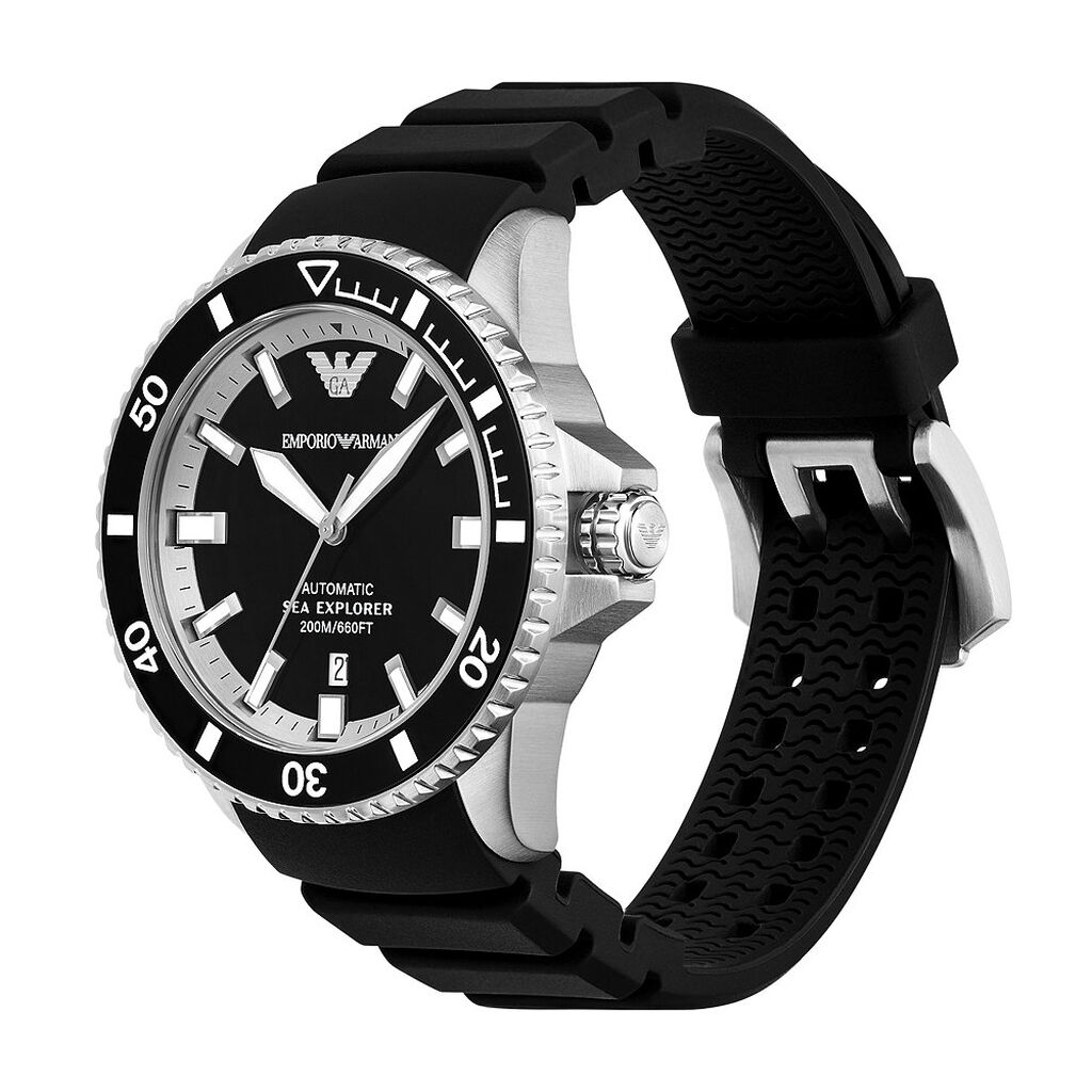 Montre Emporio Armani Noir - Montres automatiques Homme | Marc Orian