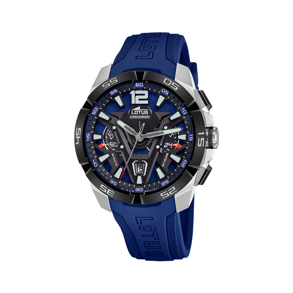 Montre Lotus Vortex Bleu - Montres étanches Homme | Marc Orian