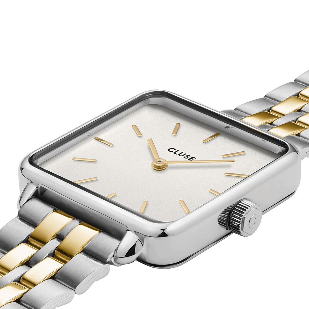 Montre Cluse La Tétragone Argenté - Montres étanches Femme | Marc Orian