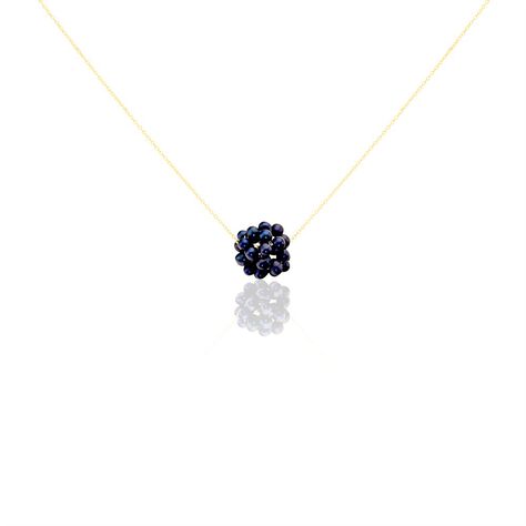 Collier Flocon Or Jaune Perles De Culture - Colliers avec pierres Femme | Marc Orian