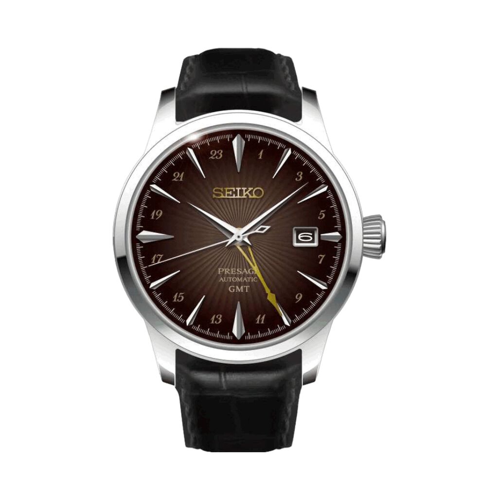 Montre Seiko Presage Marron - Montres automatiques Homme | Marc Orian