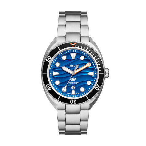 Montre Fossil Breaker Bleu - Montres étanches Homme | Marc Orian