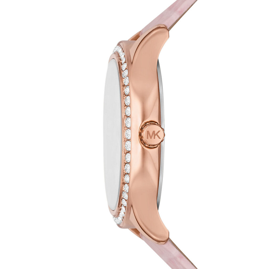 Montre Michael Kors Sage Nacre Rose - Montres étanches Femme | Marc Orian