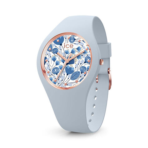 Montre Ice Watch Flower Bleu - Montres étanches Femme | Marc Orian