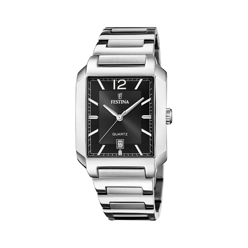 Montre Festina On The Square Noir - Montres étanches Homme | Marc Orian