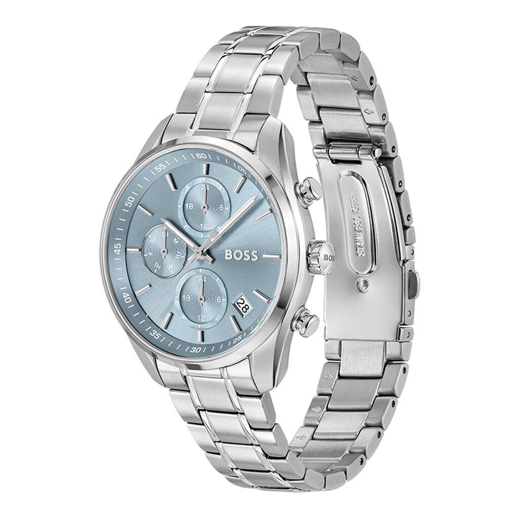 Montre Boss Grand Tour Ladies Bleu - Montres étanches Femme | Marc Orian