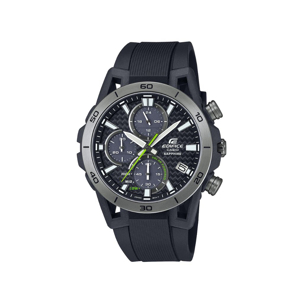 Montre Casio Edifice Noir - Montres étanches Homme | Marc Orian