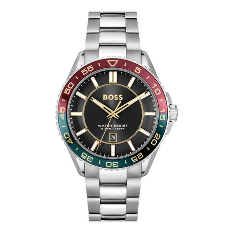 Montre Boss Runner Noir - Montres étanches Homme | Marc Orian