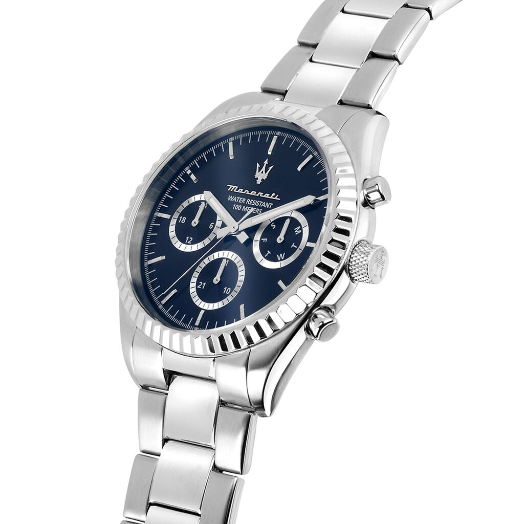 Montre Maserati Competizione Bleu - Montres étanches Homme | Marc Orian