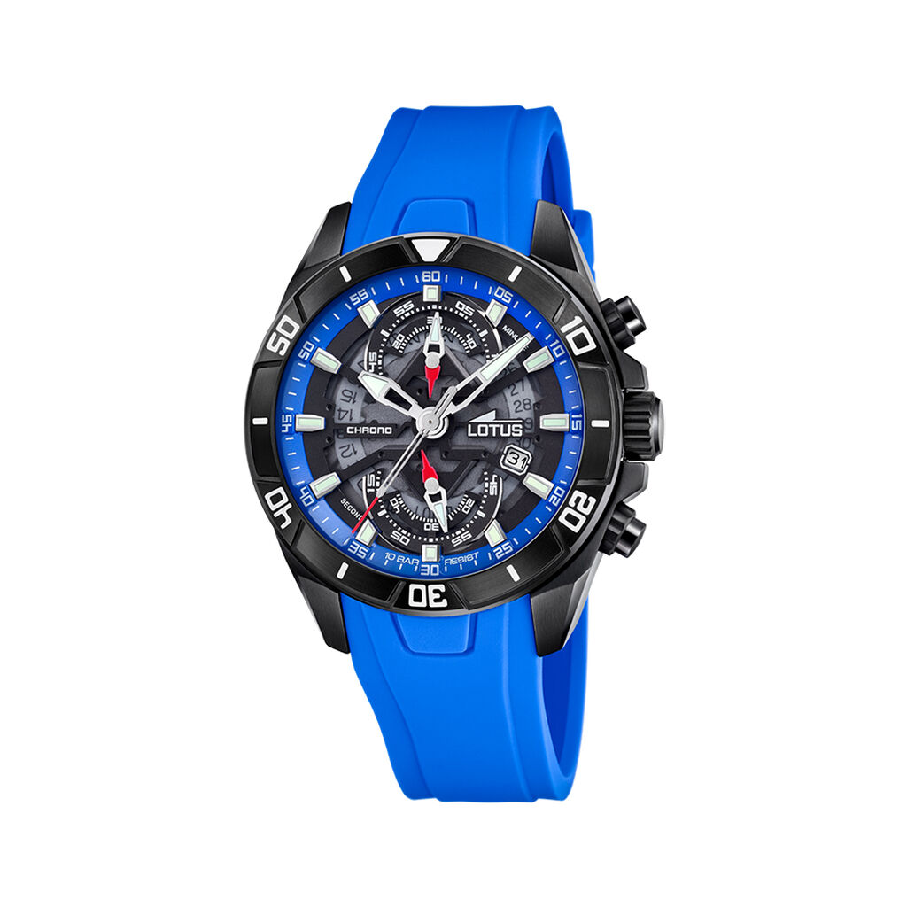 Montre Lotus Vortex Noir - Montres étanches Homme | Marc Orian