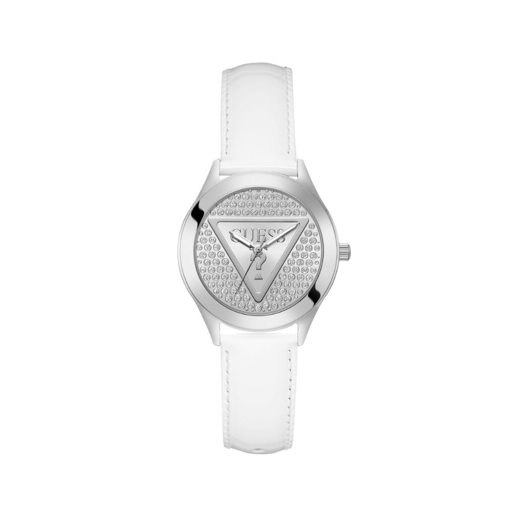 Montre Guess Glitz Plaque Argenté - Montres étanches Femme | Marc Orian