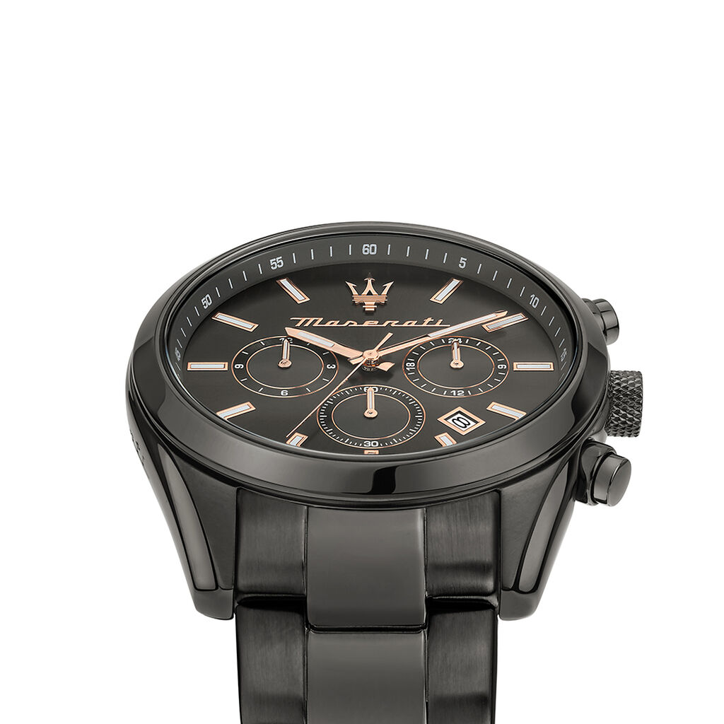 Montre Maserati Attrazione Noir - Montres étanches Homme | Marc Orian